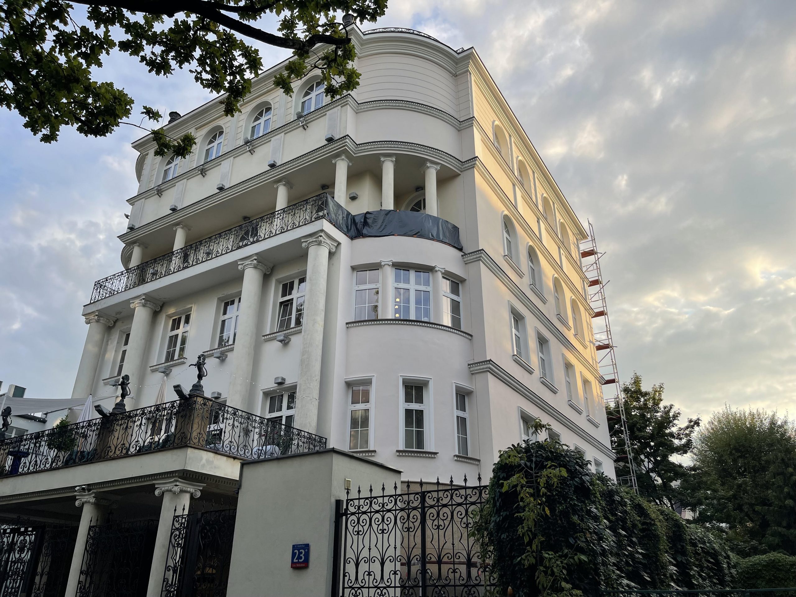 Ulica Kielecka w Warszawie – Remont elewacji